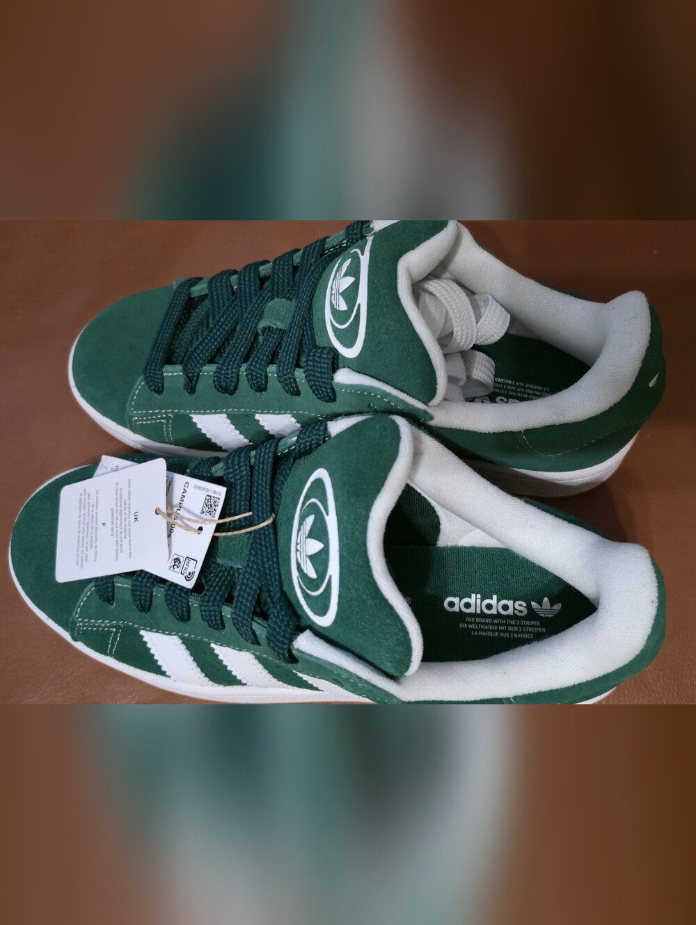 adidas Campus 00s Dark Green mens size 7 - Picture 5 of 7